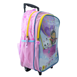 ست 45 در 1 کوله پشتی چرخدار 40 سانتی Gabby’s Dollhouse مدل Rainbow Max - Backpack - Trolly Bag - Promotion Items 45 in 1 - Gabby’s Dollhouse _کیف مدرسه